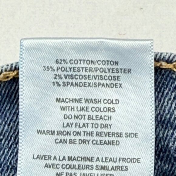 Vigoss Women's Wide-Leg Stretch Elastic Back Blue Denim Jeans Size 9/29 NWT - Picture 8 of 12